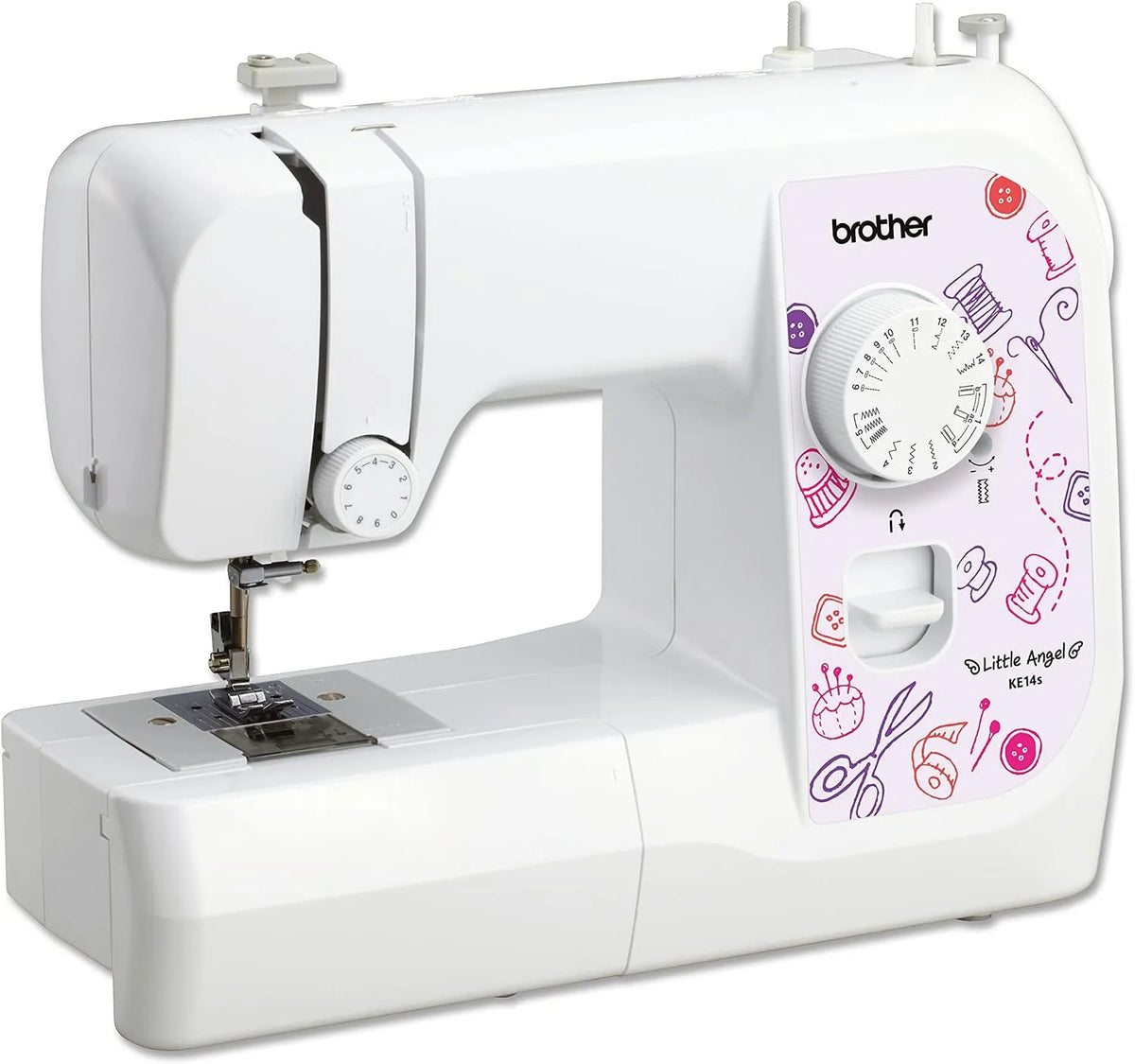 Brother KE14S Nähmaschine, elektrische Nähmaschine, 14 Stiche