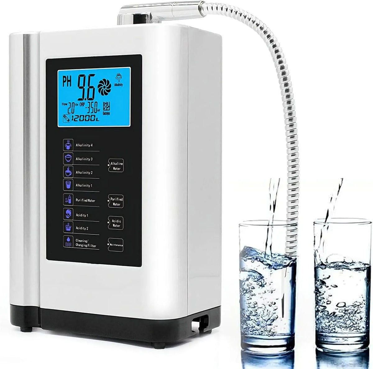 Wasserionisator, Aufbereiter, für 7 Arten von alkalischem Wasser