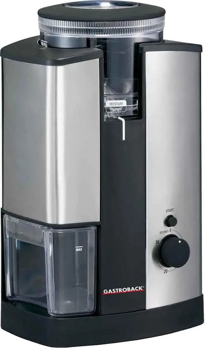 1er Kaffeemühle, Kaffeebohnenmühle, 1 Stück, Schwarz, GASTROBACK