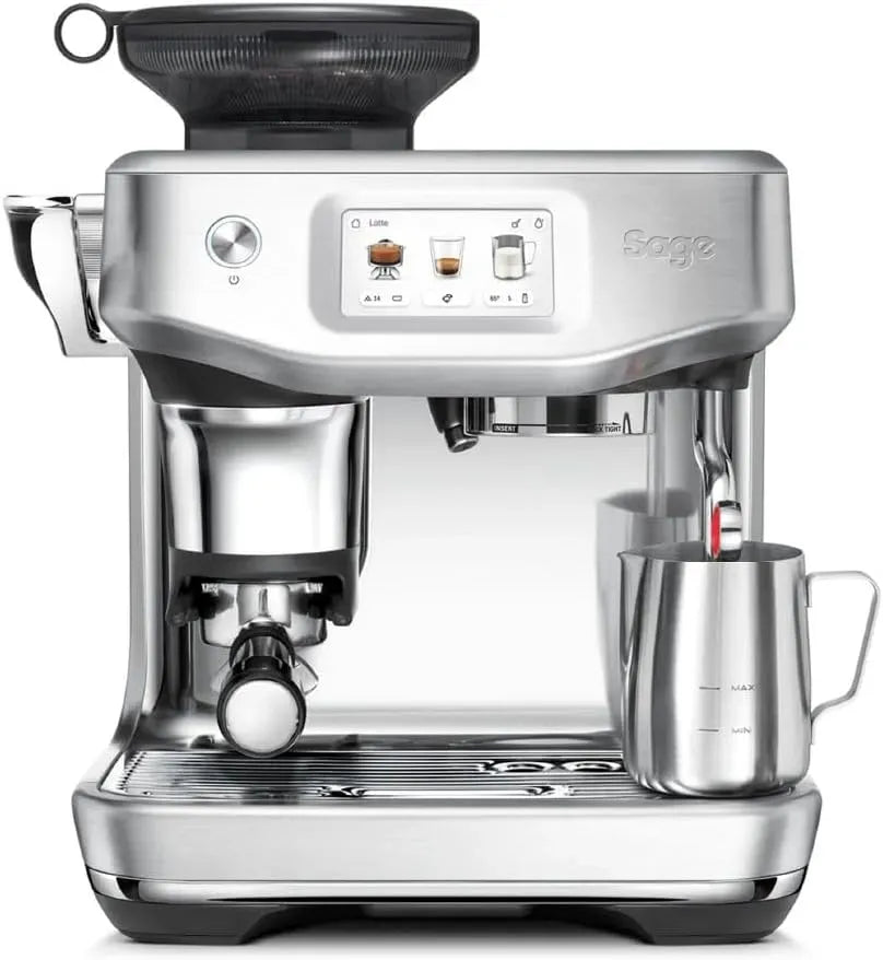 Sage Gebürsteter Edelstahl, The Barista Touch Impress