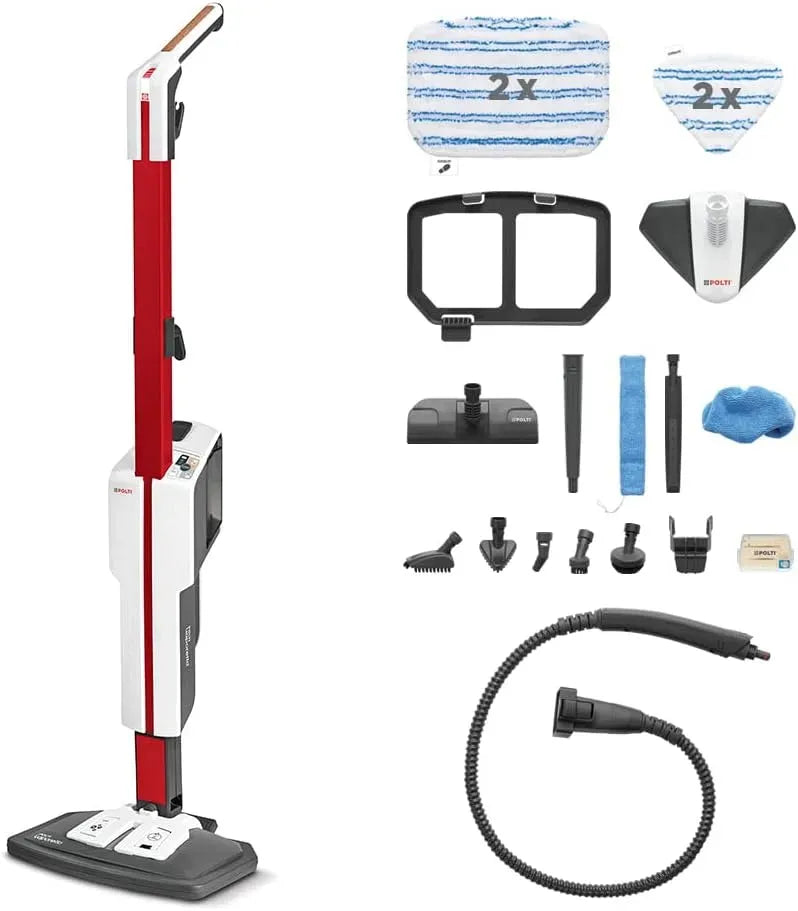 Dampfreiniger, 1500 W, Polti SV650, Weiß, Vaporetto Style, 19 Zubehörteile