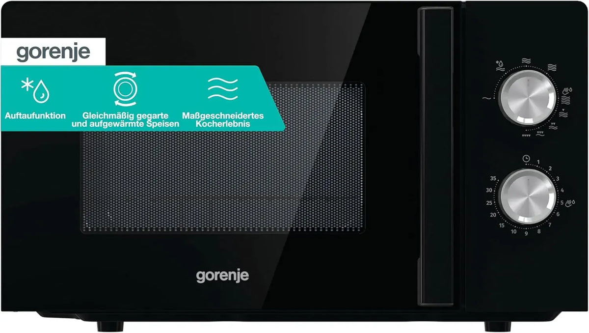 Gorenje 20E2BH Mikrowelle, 20 L, 800 W, Grill, Mikrowellenofen, 5 Stufen