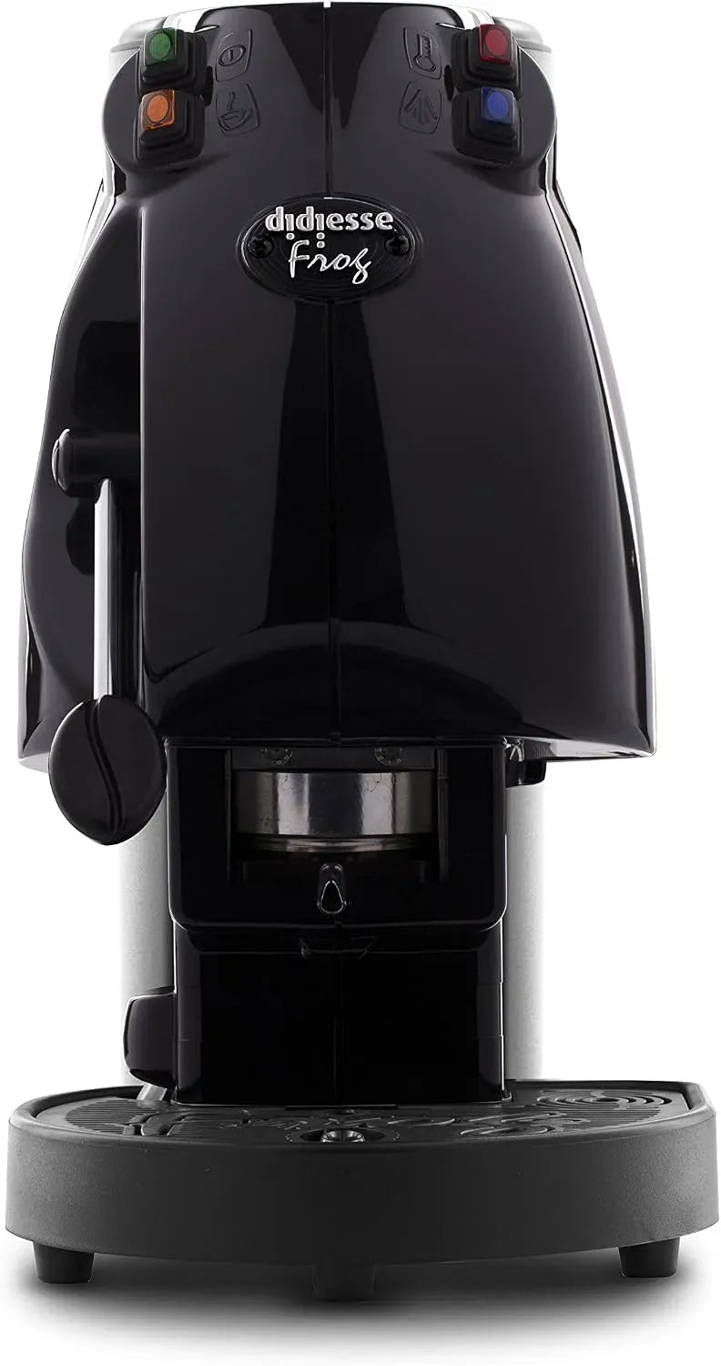 Kaffeemaschine, 650 W, Schwarz, 1 Tasse, Kaffeebereiter, Didiesse Frog Revolution Kaffeemaschine für Waffeln mit einem Durchmesser von 38/44 mm