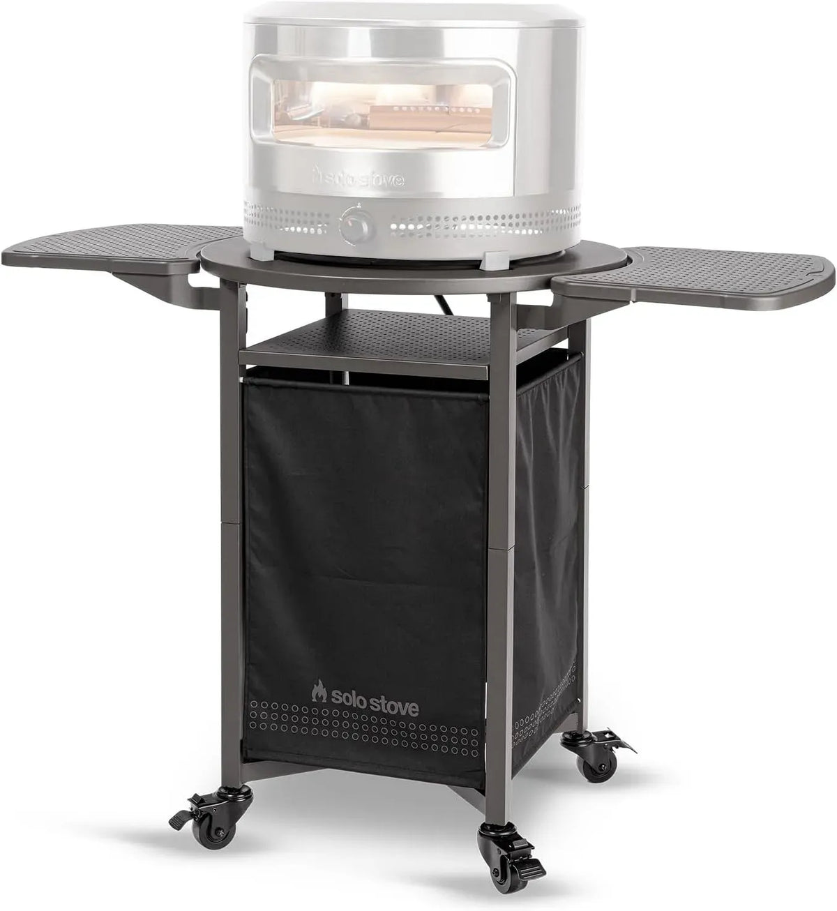 Elektrischer Pizzaofen, Outdoor, Ofen zum Backen, Wagen, Solo Stove Pizzaofen Wagen für Outdoor Pi Pizzaöfen