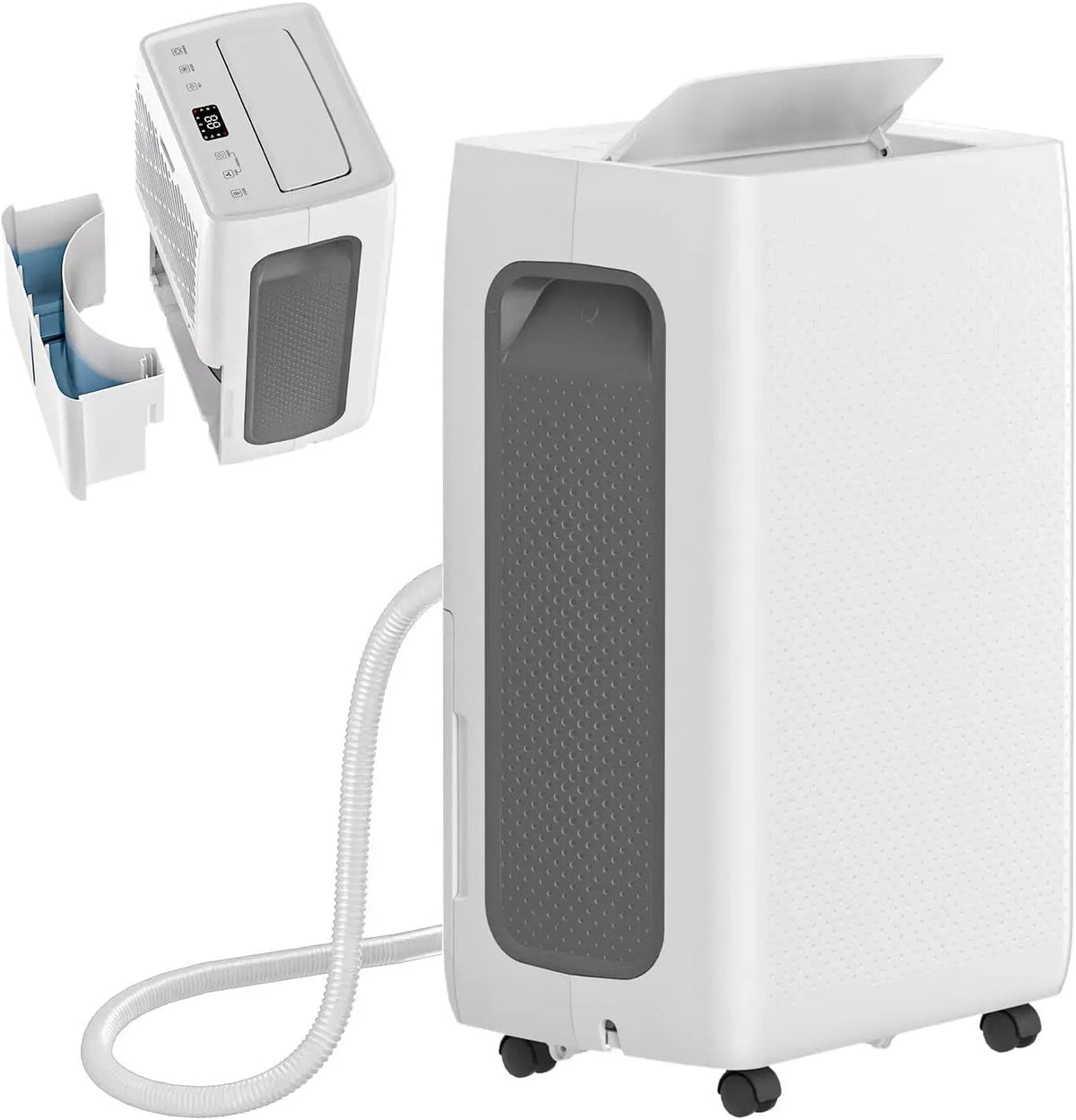 Luftentfeuchter 26L/24h, 4.3 L, Timer, großer Wassertank, Wohnzimmergestaltung, leise, 80m³, 40m²