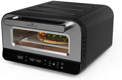 Elektrischer Pizzaofen KPO-220, Touch-Bedienung, Touch Display, bis 450°C