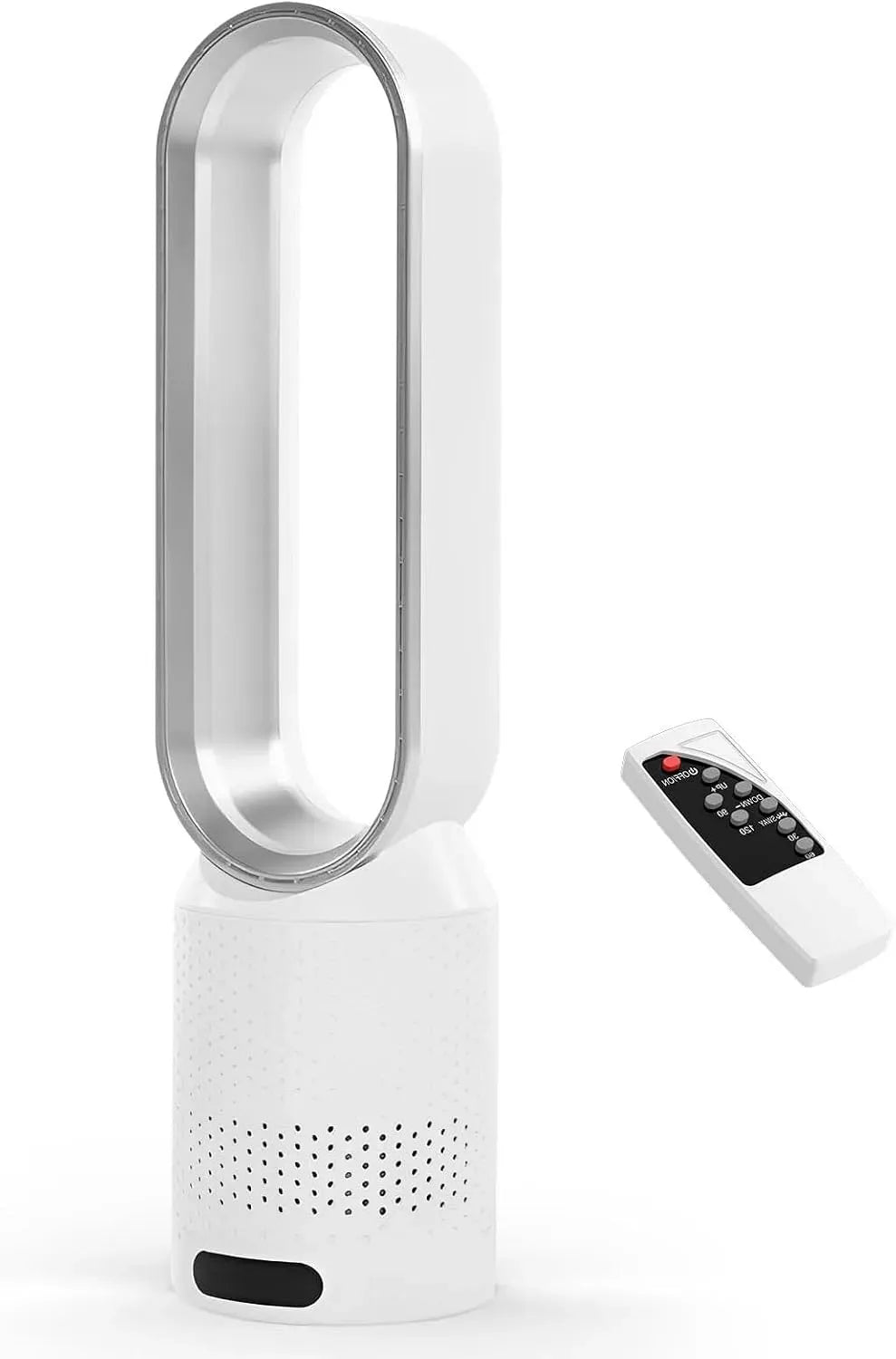 Ventilator 2in1, Timer, Oszillation, leise, Silber, Auto 90° Oszillation, 8 Geschwindigkeiten