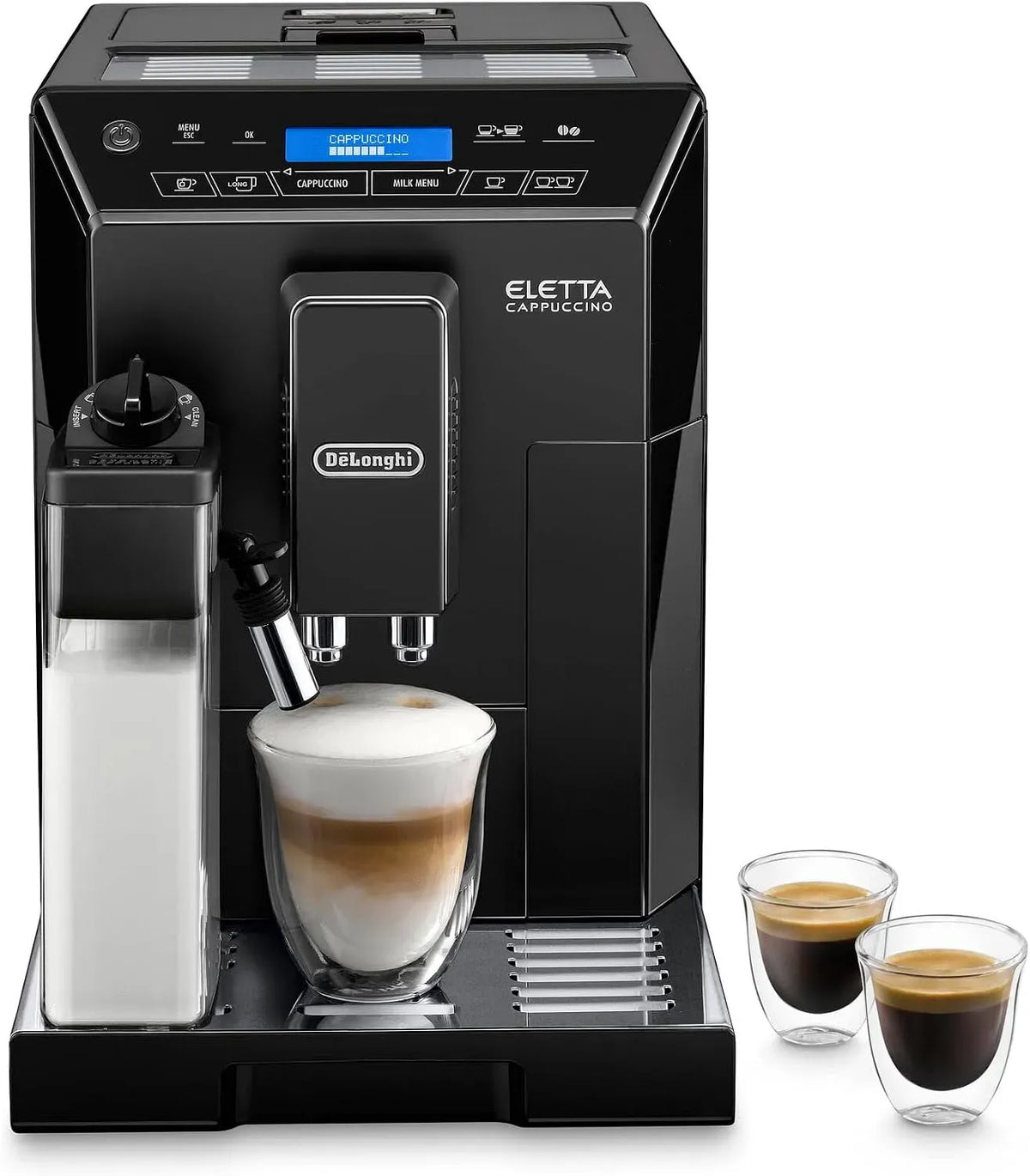 De'Longhi ECAM 44 44.666.B Hochglanz-schwarz, B ELETTA Cappuccino, De'Longhi ECAM 44, ECAM44, 660