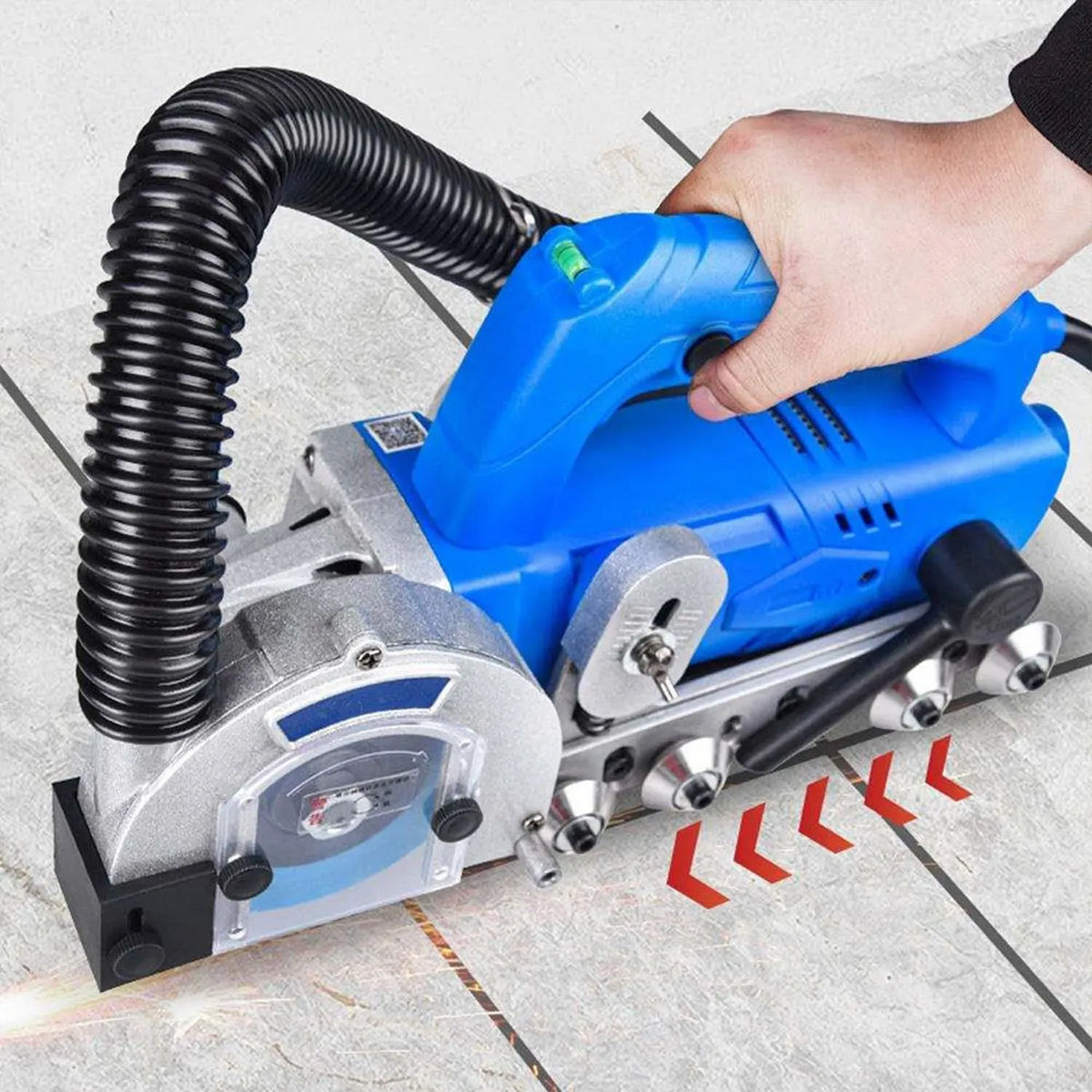 Fliesen-Fugenentfernungsmaschine, Heimwerker-Fugenwerkzeug, Fugenentfernungsgerät, 1200 W, 220 V, gewerblich