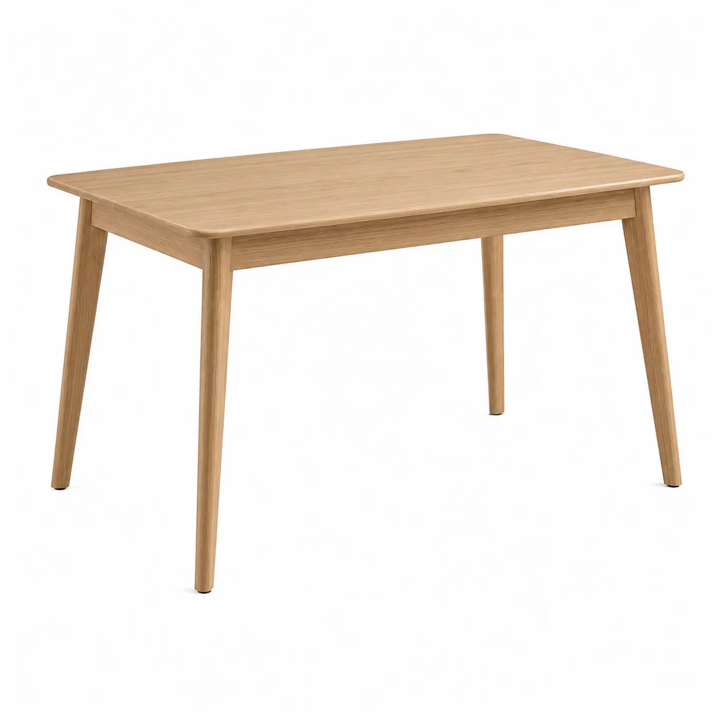 Holztisch Rechteckig Eiche Natur 140 cm