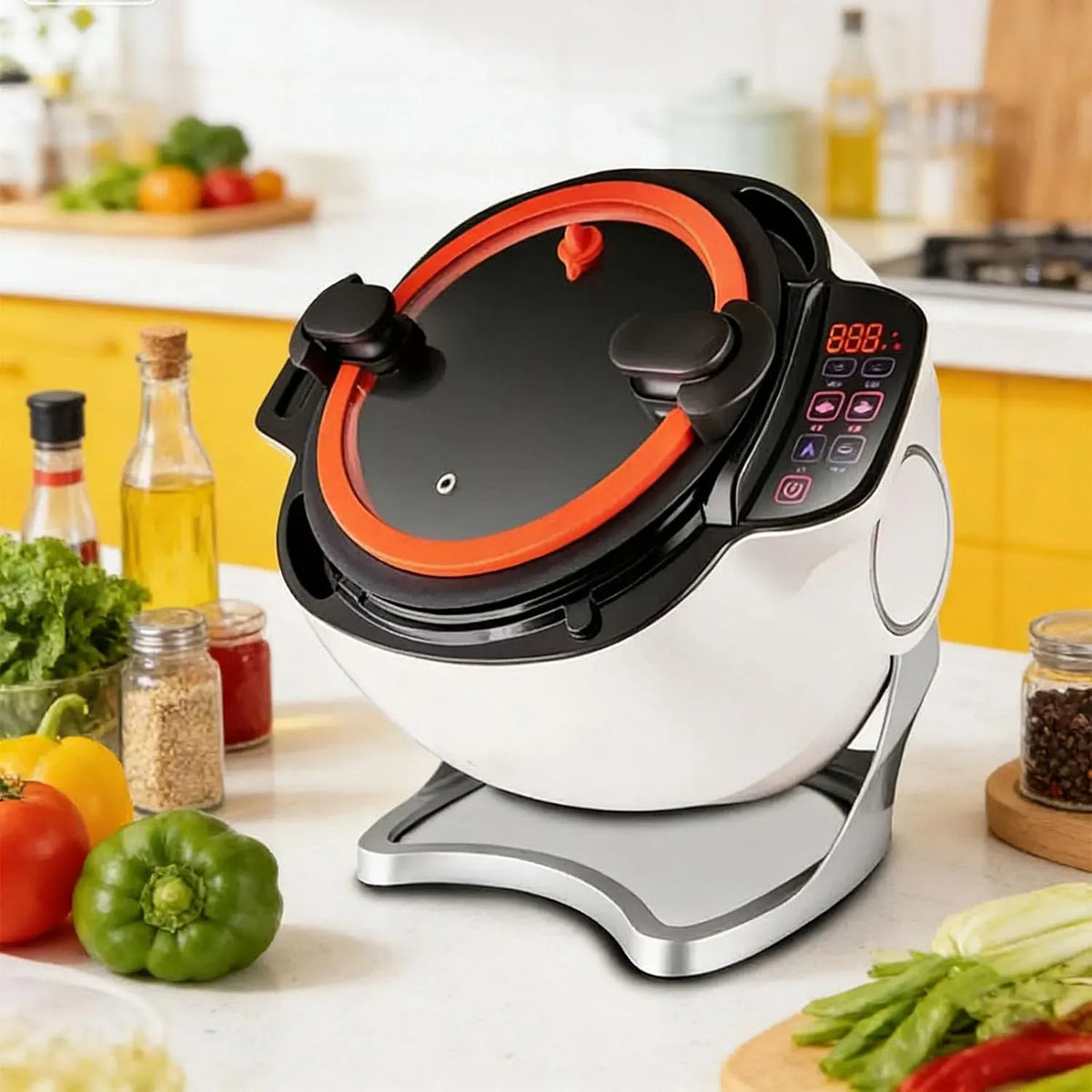 Kochmaschine, Cooker, tragbar, 3 Geschwindigkeiten
