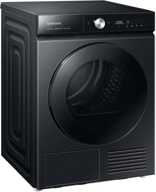 Samsung DV90BB9445GBS2 Wäschetrockner, 9 kg, Super Speed, leise, Schwarz, AI Dry, AI Control