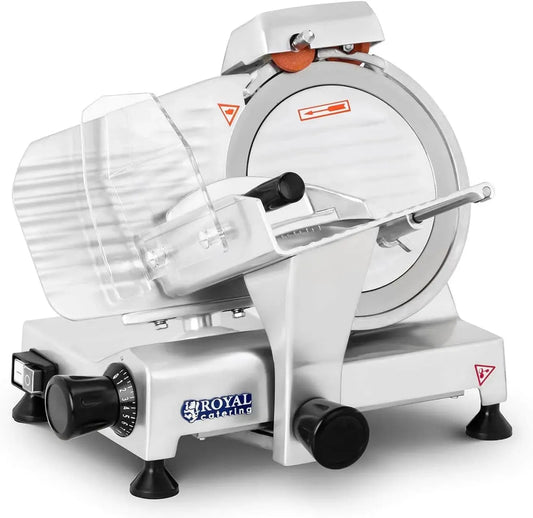 220PRO Aufschnittmaschine, Schneidemaschine, Allesschneider, Schneidemaschine für Lebensmittel, 40 x 42 x 34 cm, 120 W, 12 mm, 220 mm, Gastronomie