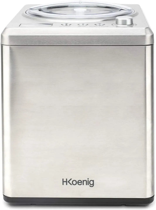 HF340 Eismaschine, Speiseeismaschine, 2 L, 180 W, gewerblich, H.Koenig