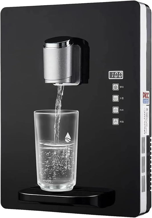 Wasserspender, 30 l/h, Wärmefunktion, Schwarz