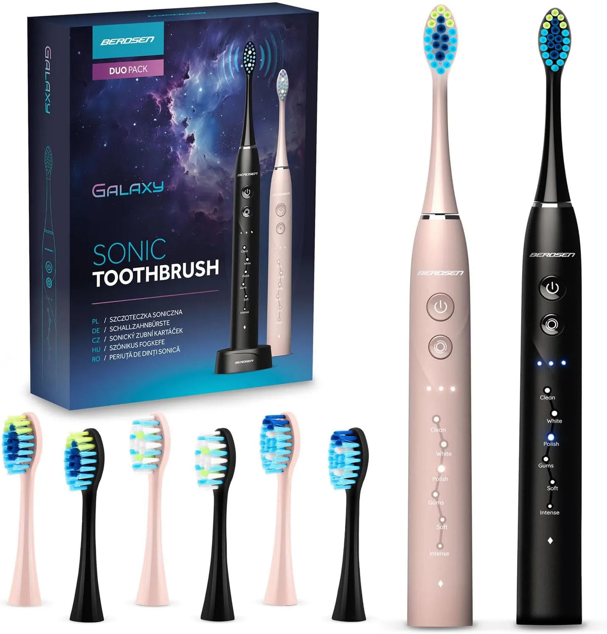 Zahnbürste, Elektrozahnbürste, Schwarz, Elektrische