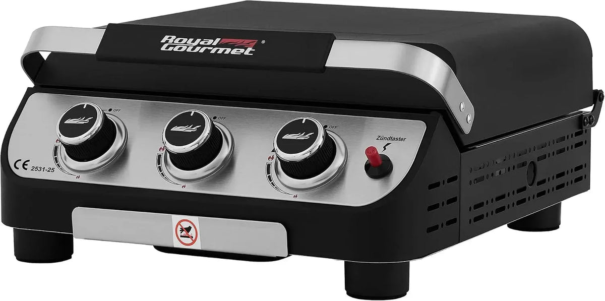 Tischgrill, Gasgrill, Plancha, elektrischer Tischgrill, Grill mit Gasbetrieb