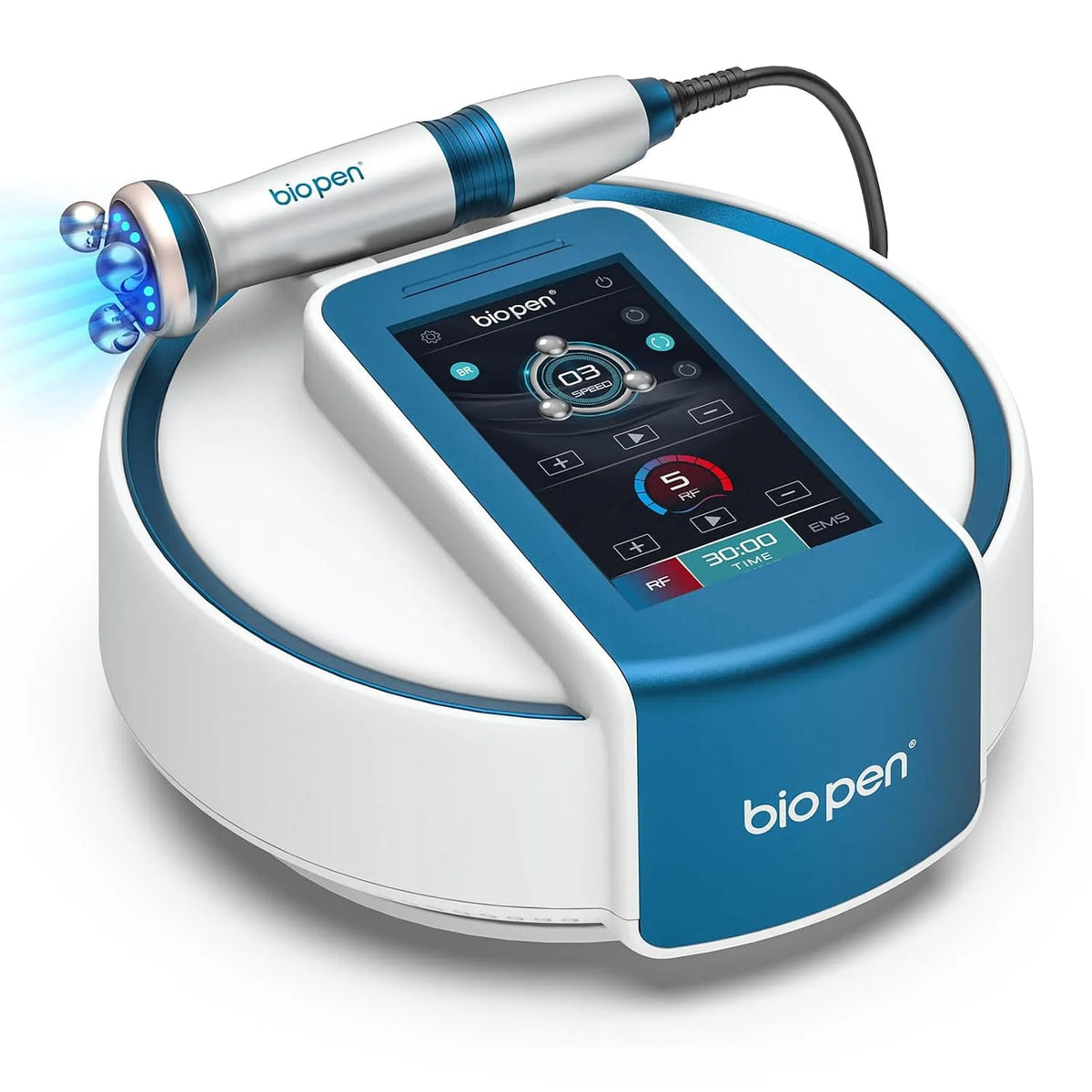PROFI 4 4-in-1 Schönheitsmaschine, 455 nm, für zu Hause: RF + Anti-Aging + Blaulichttherapie