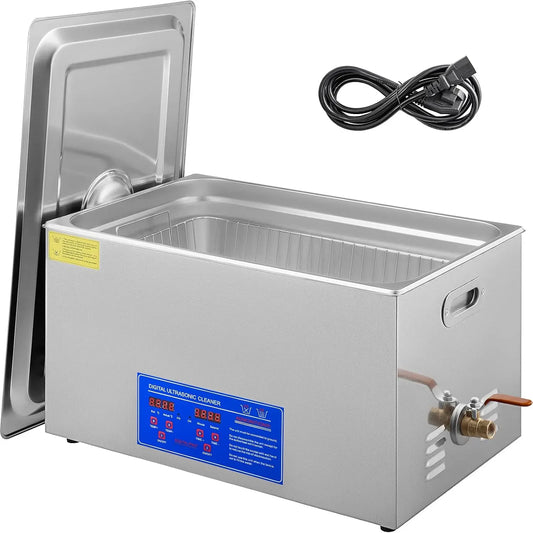 Ultrasonic Cleaner, Ultraschallreinigungsgerät, Ultraschallreiniger, ultraschallgerät, Heizung, Timer, Wärmefunktion, Glas