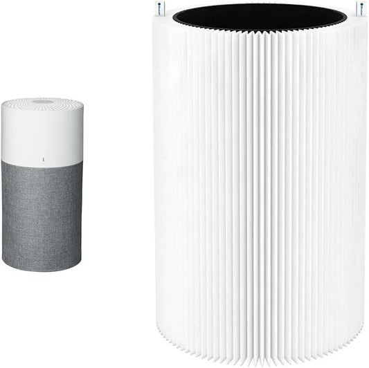Luftreiniger, BLUEAIR, Blau, Luftreinigungsgerät, Original-Ersatzfilter, Blue Pure 3410 & 1 Pack Original-Ersatzfilter für Luftreiniger 3410