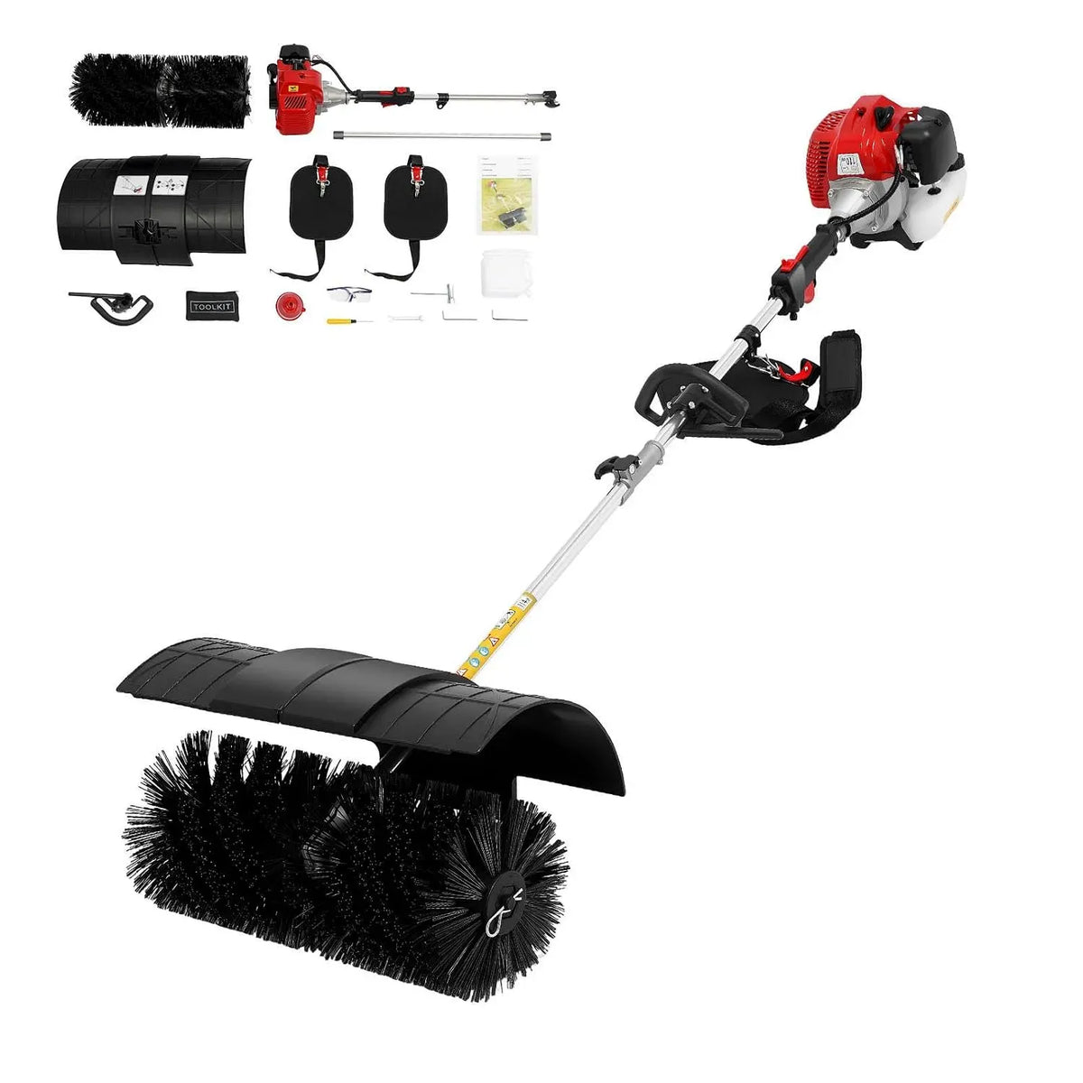 PS 2 2-Takt Kehrmaschine, Bodenkehrmaschine, 52 cm, 2.3 PS
