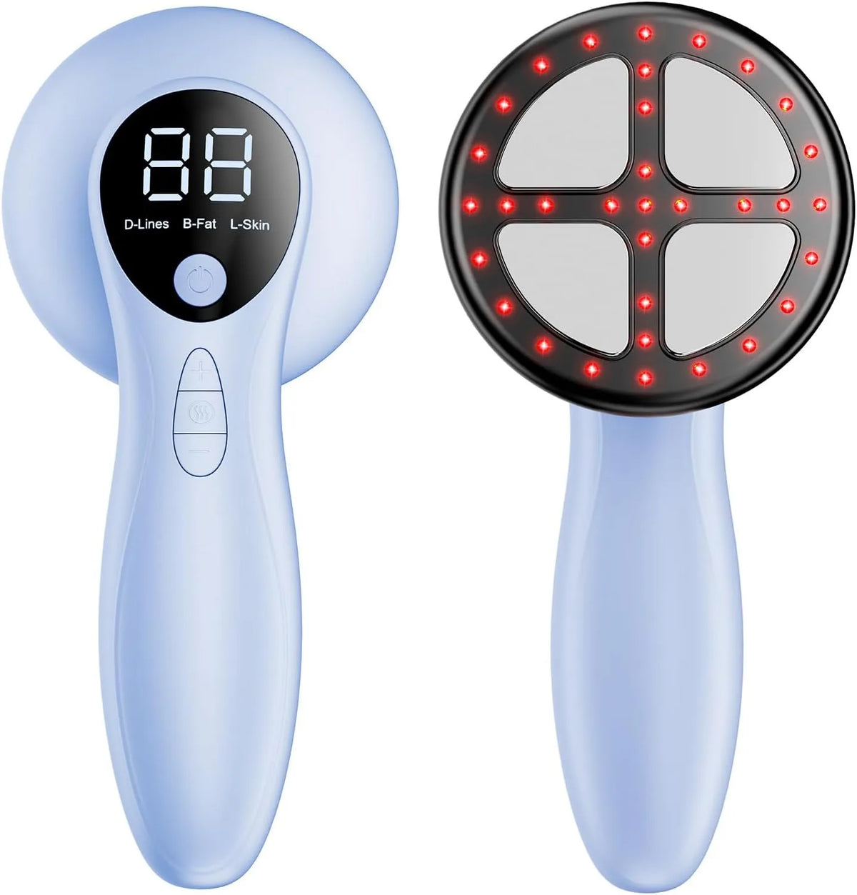 Massagegerät, elektrisches Handmassagegerät, Blau, für Bauch