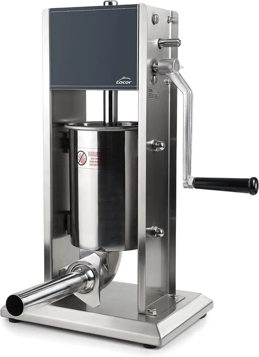 Wurstmaschine, Fleischwolf, Behälter, 10 L, gewerblich, Edelstahl