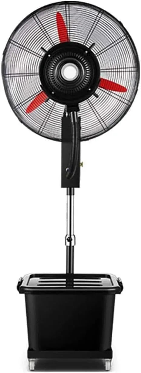 Ventilator, Industrie, Ventilator zur Luftzirkulation, 120° oszillierender Standventilator mit robustem Kupfermotor für Terrasse