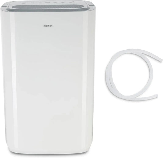 Luftentfeuchter, 43 dB, MEDION DH20 20Liter/24h, Transportrollen, Timer, leise, bis zu 100m³