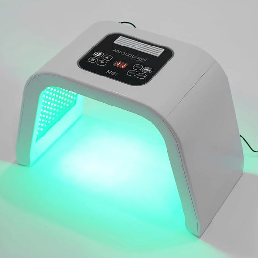 Hautpflege Gerät, Lampe, LED, 7 Farben LED Schönheit Lampe Lichttherapie Gesichtsmaske Hautpflege Gerät