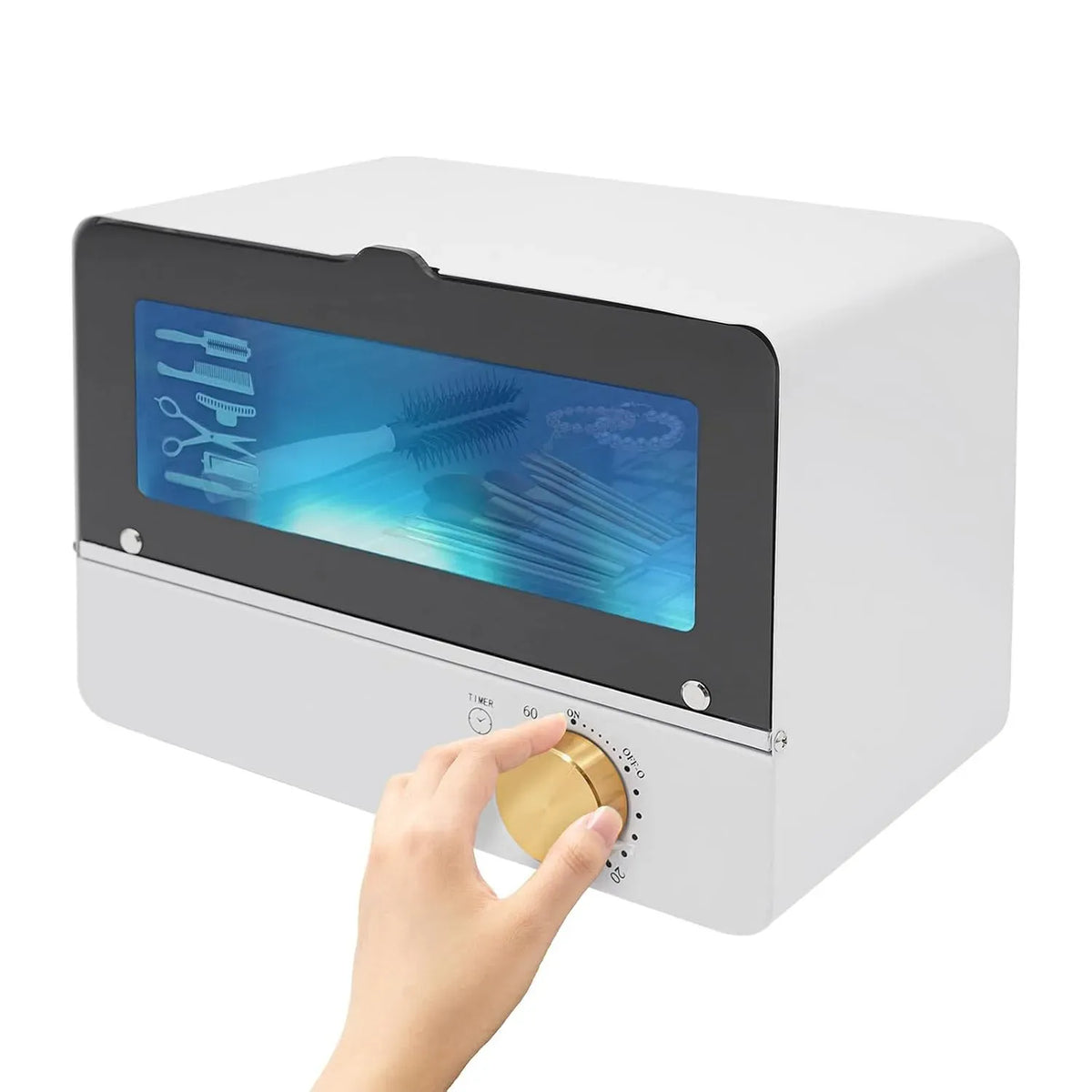 Desinfektionsschrank, elektrisches Sterilisationsgerät, 6 L, Timer, Wohnzimmergestaltung, leise, für Kosmetik
