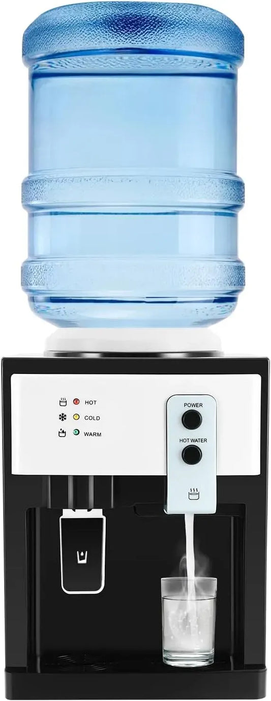 4.5-18.9L TischWasserspender, Heißwasserspender, Heißwasserbereiter, 18.9 L, 575 W, 8 bis 95 °C, Thermostat, Weiß