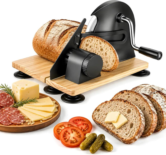 Brotschneidemaschine, Edelstahl, Klappbar, Brotschneidemaschine Manuell Klappbar 420 Edelstahl
