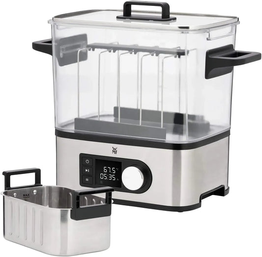 WMF 2in1 Garer, Sous-vide-Kochgerät, 6,0 L, 1500 W, Timer