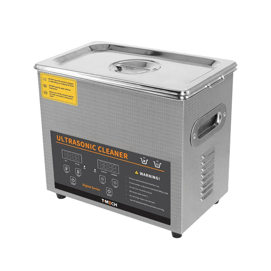 C 120W 1-30Min Ultraschallreinigungsgerät, Ultraschallreiniger, Heizgerät, 3 L, 120 W, 0 bis 80 °C, 240 V, Timer, gewerblich, Edelstahl