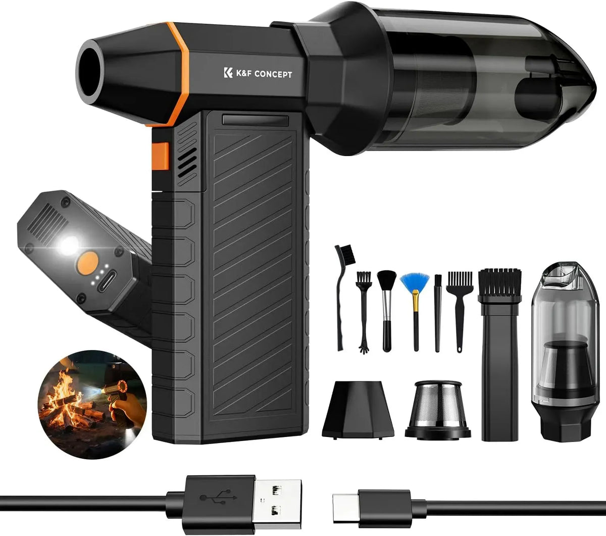 Concept 2-in-1 300000RPM Staubsauger, elektrisches Staubsauggerät