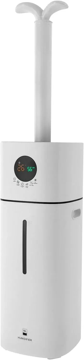 Luftbefeuchter, UV-Lampe, 16 L, Timer, 3 Stufen, für Zuhause Fitnessstudio Büro Hotel