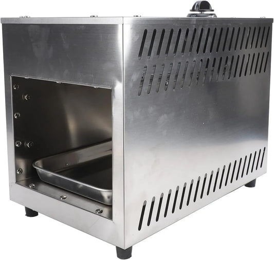 Toaster, 4000 W, TOPINCN, Grill, Pizza, gewerblich, Restaurant, Edelstahl, Restaurantausrüstung für Brot