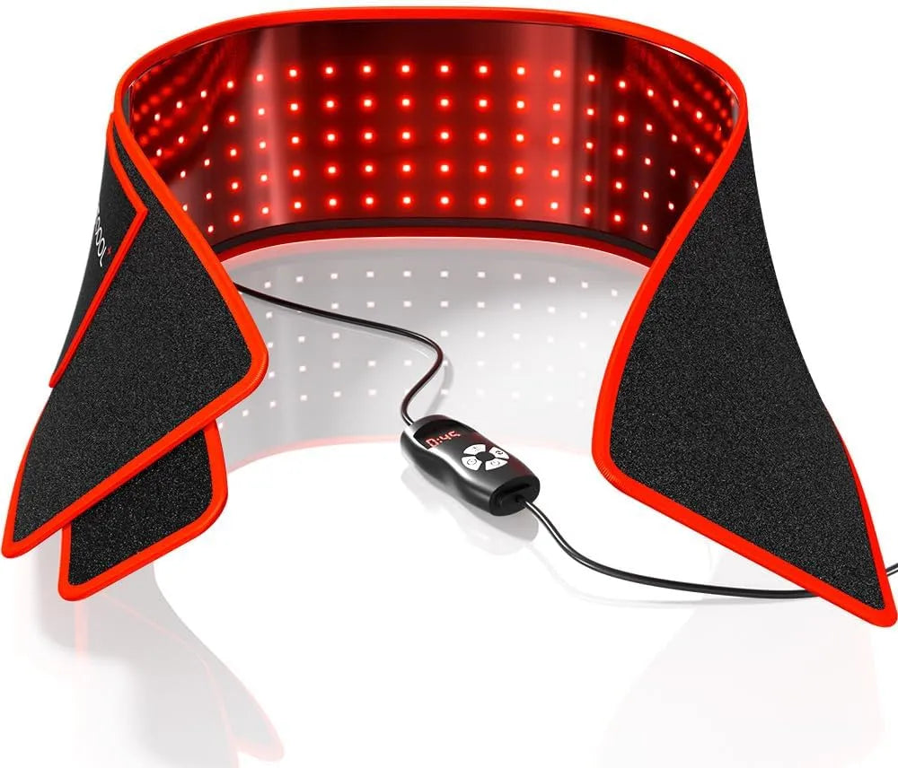 660nm 850nm Rotlichtmatte, 10 Hz, 21 W, tragbar, 3 Modi, für Körper, BestQool
