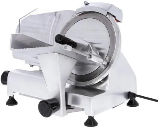 Fleischerschneider, Profischneider, 250 mm, 12 mm, Grau, für Fleisch und Schinken