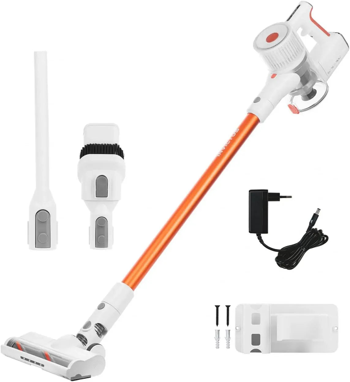 Staubsauger, Laufzeit bis 40 M, LED, elektrisches Staubsauggerät, Genius Invictus X5 Facelift Akku Handstaubsauger kabellos beutellos