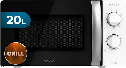 Cecotec Mikrowelle, 20 L, 700 W, Grill, Mikrowellenofen