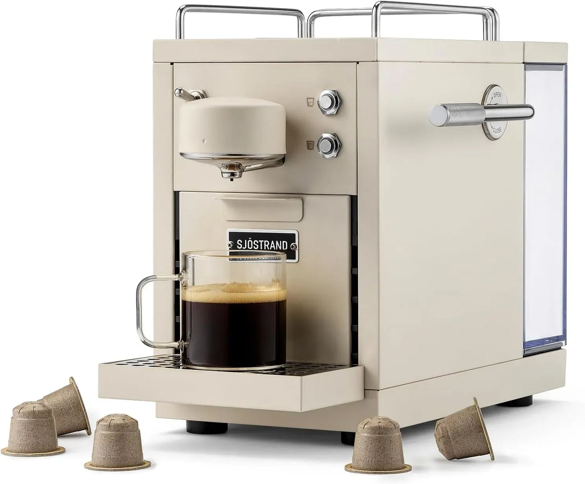 Nespresso Kaffeemaschine, Edelstahl, langlebig & reparierbar, Edelstahlgehäuse