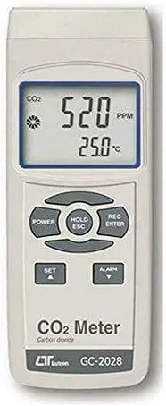 CO2 CO6 Detektor, Messgerät, Kohlendioxid Messgerät CO2 Detektor Kohlenmonoxid Abgas CO6