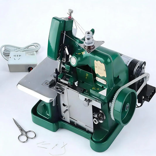 Hochgeschwindigkeits-Overlockmaschine, Overlock-Nähmaschine, elektrische Nähmaschine, gewerblich, für dicke Stoffe