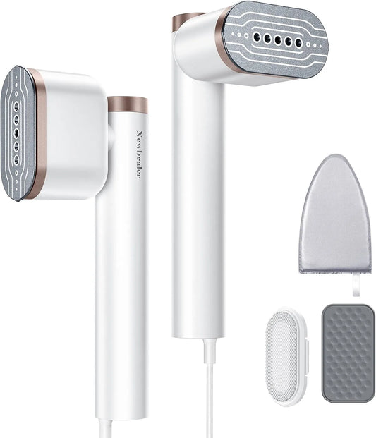 20s Dampfglätter, Dampfbürste, 1200 W, 120 ml, tragbar, Wärmefunktion, für Kleidung & Hemden Bügeln, Newbealer