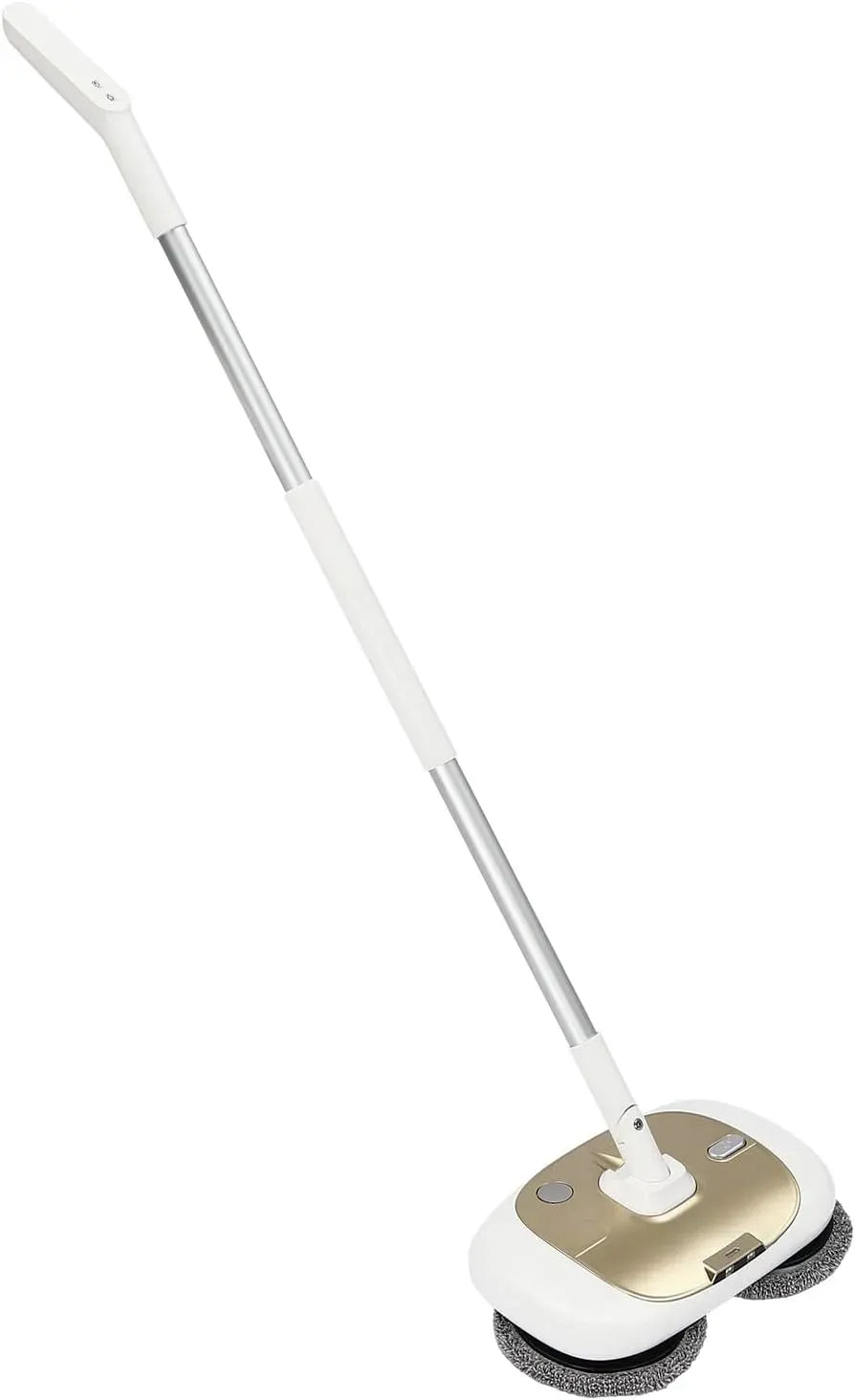Bodenreinigungsmaschine, Wischmopp, Akku, 400 ml, LED-Beleuchtung, großer Wassertank, kabellos