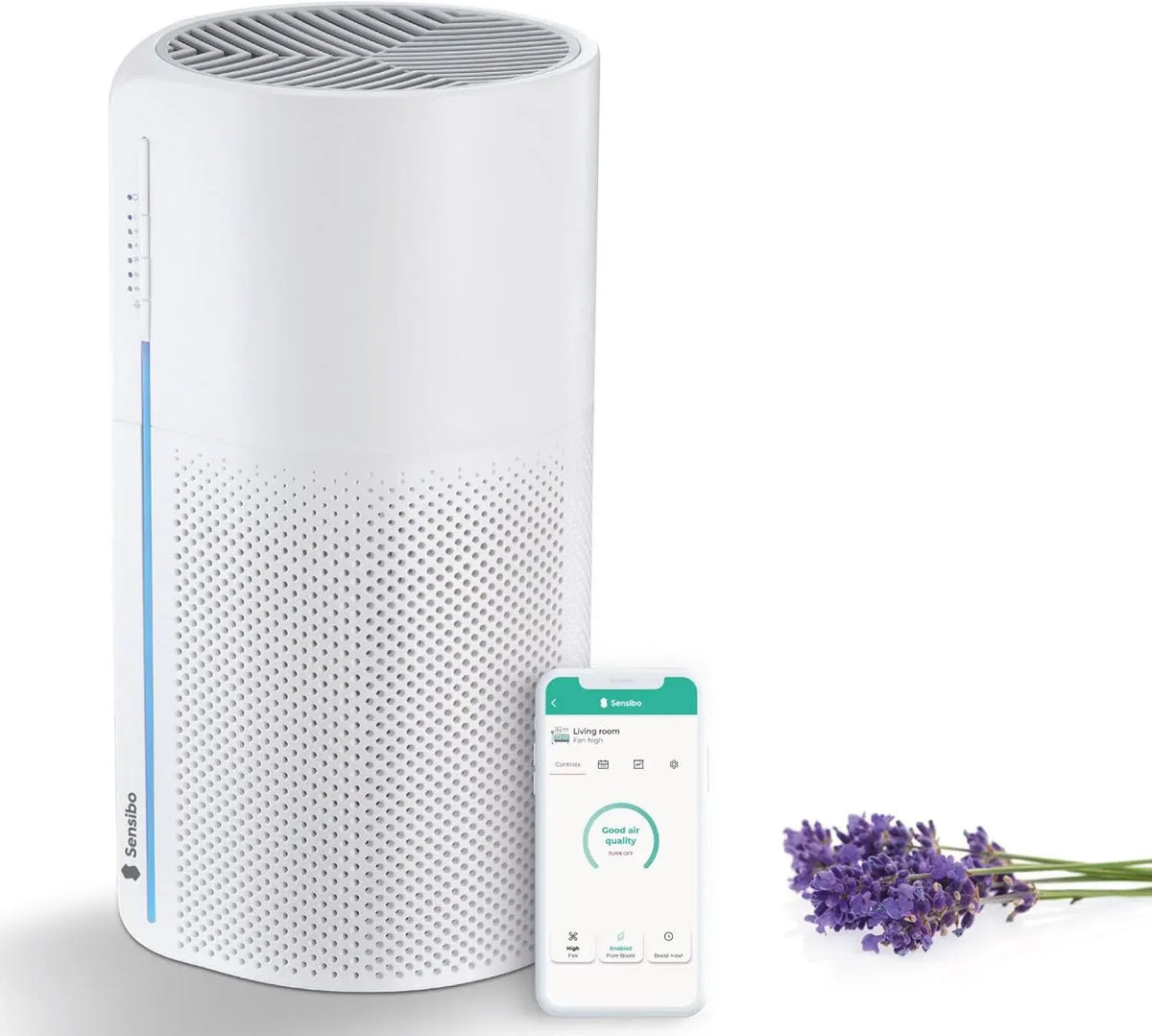 Sensibo Smarte Klimaanlagensteuerung, WLAN, Android OS, Google Assistant, Alexa und Siri, Medikamenten- und Insulintransport