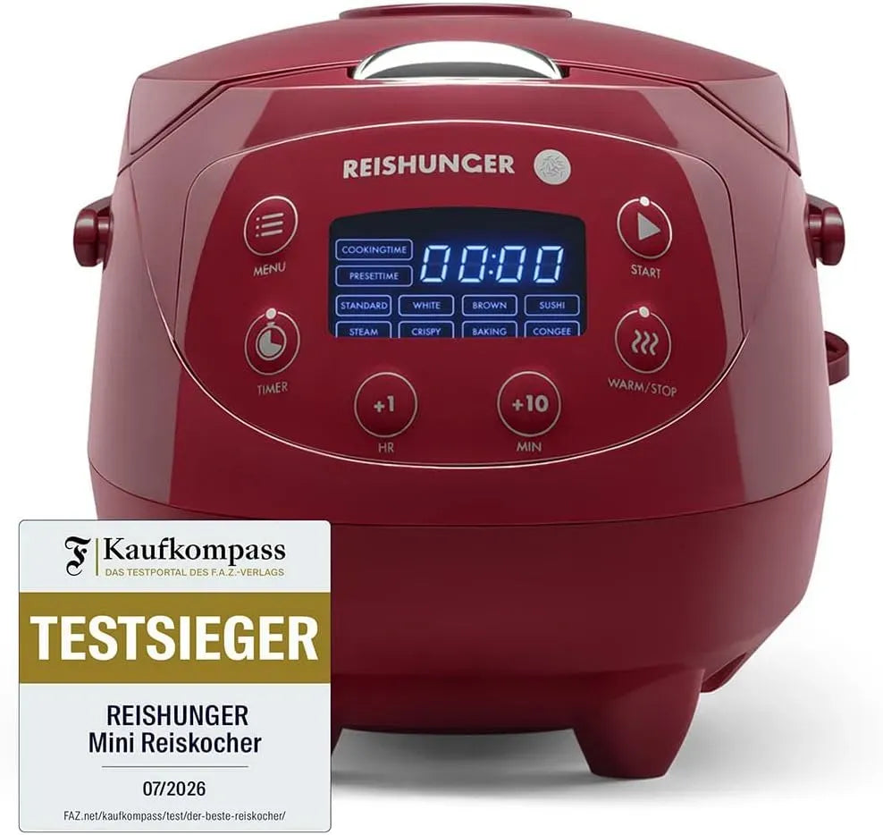 Reiskocher, elektrischer Reiskocher, 0,6 L, REISHUNGER