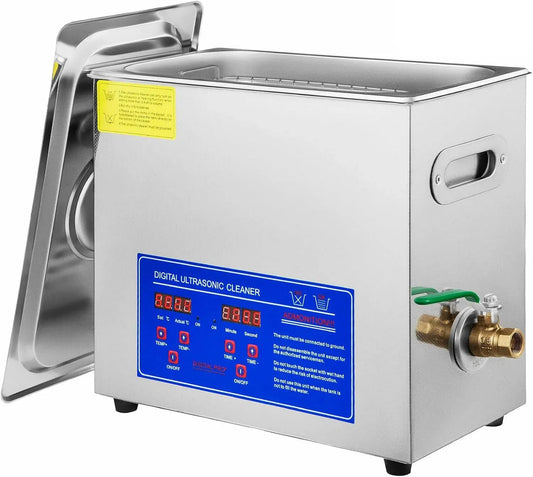 Ultraschallreiniger, Heizung, Ultraschallreinigungsgerät, Timer, Wärmefunktion, für Schmuck
